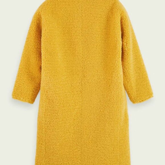 Scotch and soda Long Reversible Teddy Jacket - Picture 12 of 14